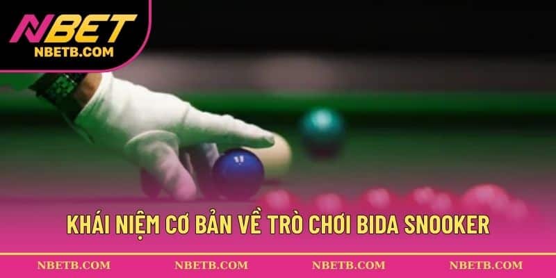 Khái niệm cơ bản về trò chơi Bida snooker